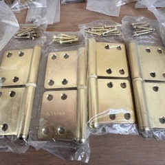 取っ手　蝶番　ラッチ受け　まとめてセットの画像