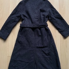 ルノンキュール Lugnoncure コート ボアコート ロングコート アウター ネイビー Mの画像