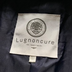 ルノンキュール Lugnoncure コート ボアコート ロングコート アウター ネイビー Mの画像