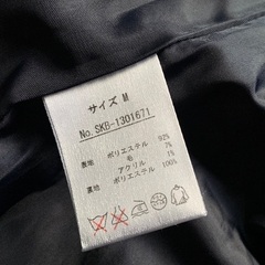 ルノンキュール Lugnoncure コート ボアコート ロングコート アウター ネイビー Mの画像