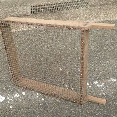 園芸用品か？実験器具か？『😆こんなのが欲しかった✨❗』木枠ふるい  😄詳細は本文にの画像