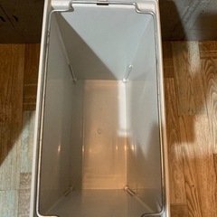 無印良品 ポリプロピレンフタが選べるダストボックス・小（２０Ｌ袋用）の画像