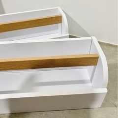 本棚　絵本収納　２個セット　の画像