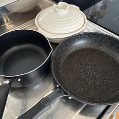 鍋3点セット　新生活スタートに　　の画像