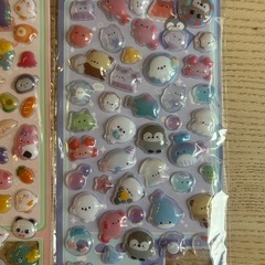 ぷっくりシール　4枚セットの画像