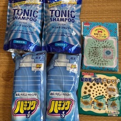 シャンプー  柔軟剤 髪取りシート6点セットの画像