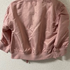 ピンク アウター 90cmの画像
