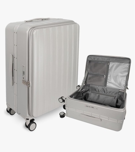 【新品未使用】スーツケース 70L グレージュ