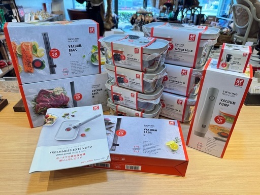 A7188【ツヴィリング】フレッシュ＆セーブ 12点セット ポータブル真空