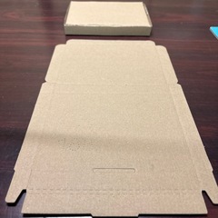 物販用☆小物用梱包材☆50枚1,000円☆箱横16㌢×奥行12㌢×高2㌢の画像