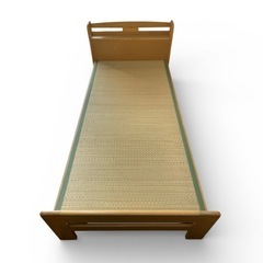 畳  たたみ シングル ベッドフレーム 木製 国産 和モダン アジアンテイストの画像