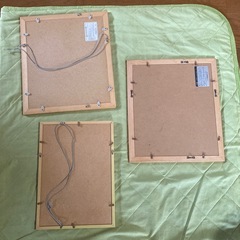 額縁(フレーム)３個の画像