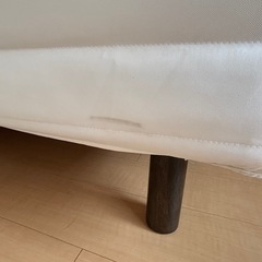 無印良品 脚付マットレスの画像