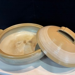 4-5人用 大きめ 土鍋（フタ付き）の画像