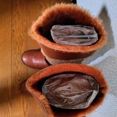 未使用品！ブギ・ウギのムートンブーツ✩24の画像