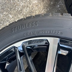 215 50R 17  ホイール付きスタッドレス　リーフニスモの画像