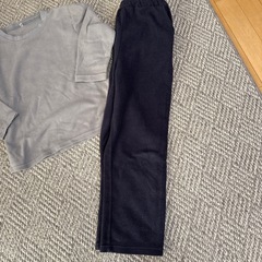 男の子　フリースパジャマ140cm ①の画像