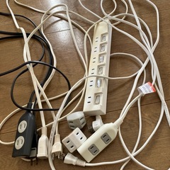 コンセント　タップ　スイッチの画像