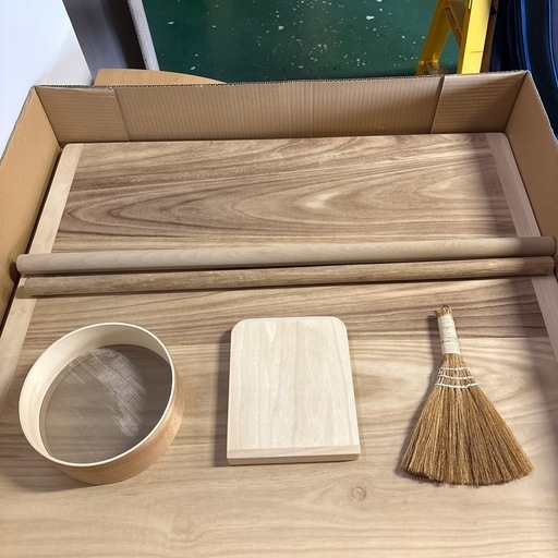 美品蕎麦打ち道具一式　中古品