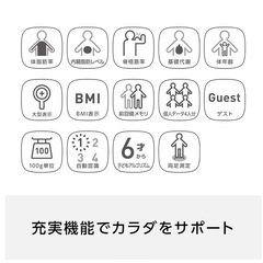 OMRON  体組成計(体重計)の画像