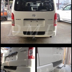 ハイエース　ヒッチメンバー　DMDの画像