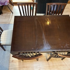 ※取引中　ダイニングテーブルセットの画像