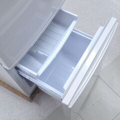 冷蔵庫　137L　2ドア　シャープ　SJ-D14E-W　リユース品　価格　22,800円の画像