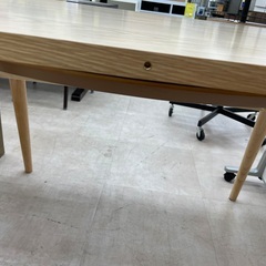 ◇ドリーム尼崎1号館◇タンスのゲン 伸縮式ダイニングテーブル VN100 NAT【ジモティー割引対象商品】の画像