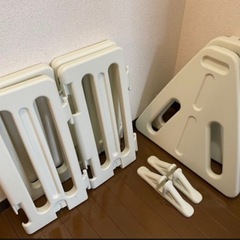 日本育児　ベビーサークル　置くタイプの画像