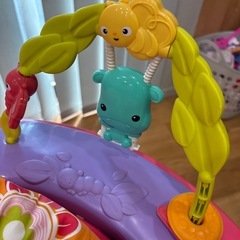 【美品/動作OK】フィッシャープライス ジャンパルー ピンク ベビーザの画像