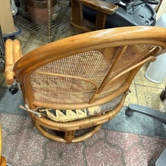 無料　藤の座椅子の画像