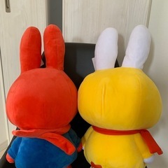 【not対面】ミッフィー　タグ付きぬいぐるみ2点の画像