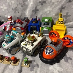 パウパトロール ベーシックビーグル 9台セット ガチャコンプリートセットの画像