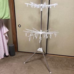 洗濯干しの画像