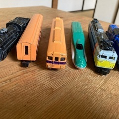 トレーン　鉄道模型　6個　おまとめ　セット　新幹線　カシオペア　機関車　電車の画像