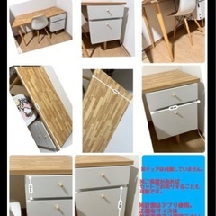 北欧デスクの画像