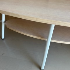 2段机  テーブル 木目調の画像