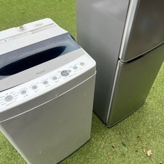 109L冷蔵庫・4.5Kg 洗濯機　家電セット 新生活　簡易乾燥付き　引越し　単身赴任の画像