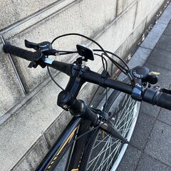 Mixiu クロスバイク 21-Speed ブラックの画像