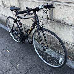 Mixiu クロスバイク 21-Speed ブラックの画像