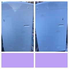 【受付終了】【23区近隣配送設置無料 】 A058 AQUA 全自動洗濯機 7.0kg ピンクゴールド  の画像