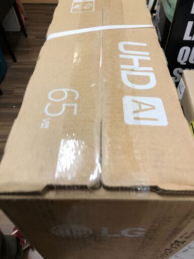 【ジャングルジャングル石津店】LG 4K対応 65V型液晶スマートテレビ 65UT801C0JB ThinQ AI HGiG　堺市 堺区 西区 石津