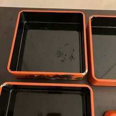 木製　3段重の画像