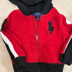【90】パーカー 子ども服 ポロ GAPの画像
