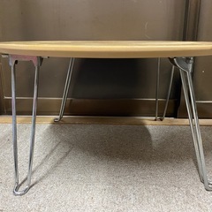 ニトリ 折りたたみローテーブル O-M60 NAの画像