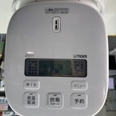 【タイガー 炊飯器】【3合炊き】2022年製★クリーニング済み/6ヶ月保証付き【管理番号12712】比の画像