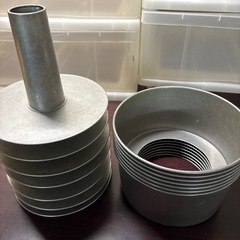 シフォンケーキ型18㌢☆7台まとめての画像