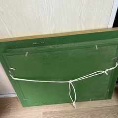 額縁　絵　　門司港の画像