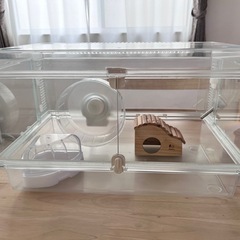ジェックス　ハムスター用ケージ　グラスハーモニー450の画像
