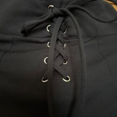 ▪️12月28日お取引▪️ スリットがある黒のロングスカートの画像